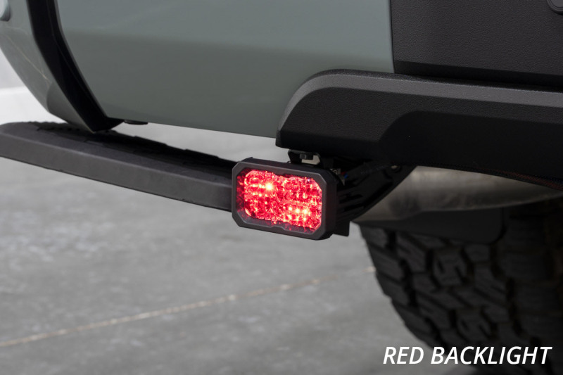 Toyota Tundra Reverse Light Kit - Rear - Diode Dynamics - C2 Pro Stage Series - Red - `22-`27